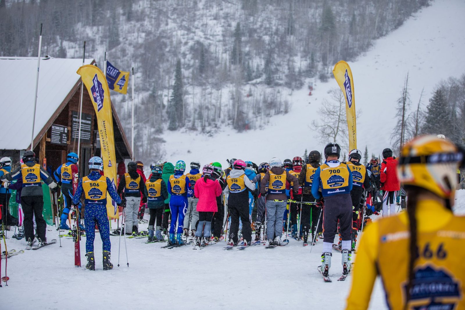 NASTAR Racers line up to race