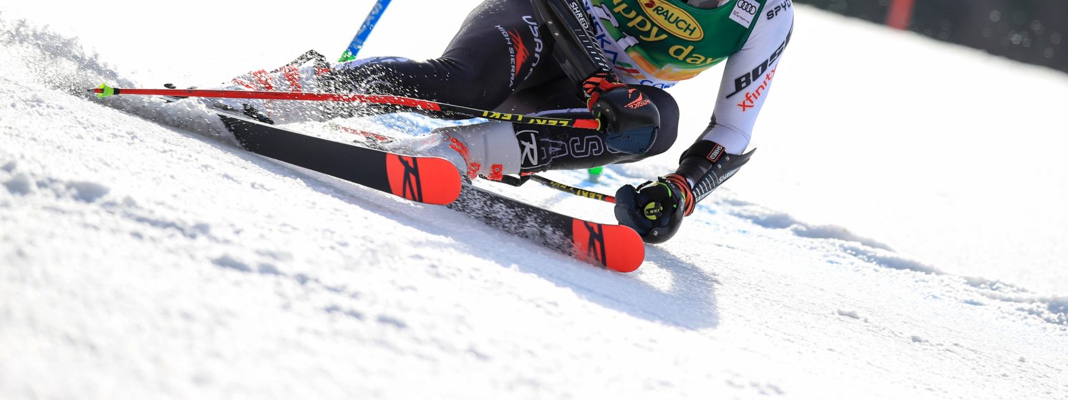 For alpine racers, a future ban on fluorinated wax likely won’t make as much of a difference on race day as you might think. Image Credit: GEPA