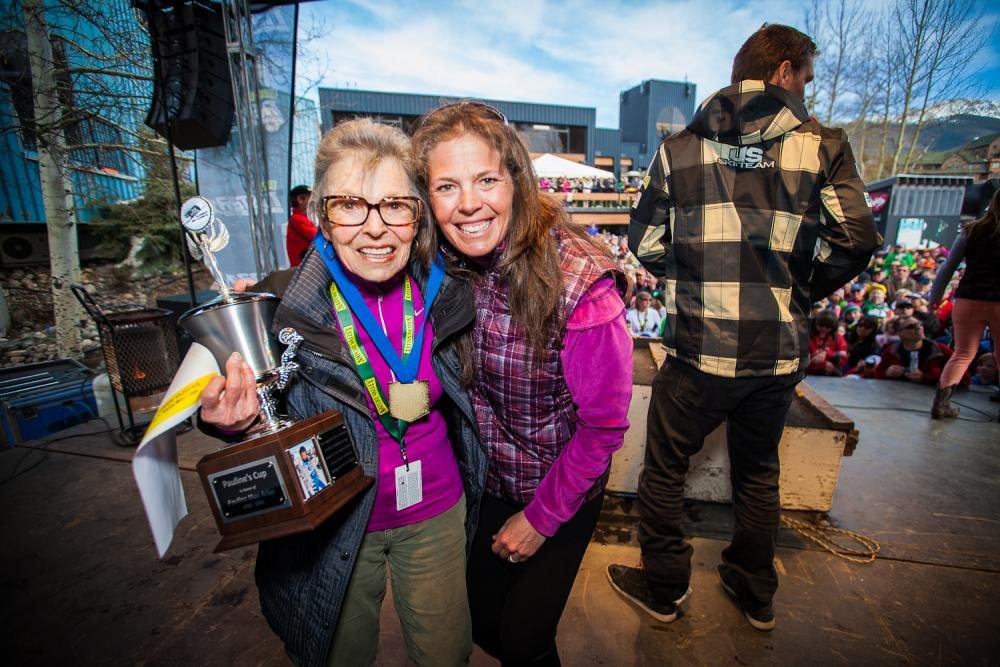 Naomi Wayne, 2012 Winner with Picabo Street